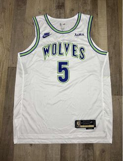 Minnesota Timberwolves Anthony Edward’s Jersey Authentic Size Large