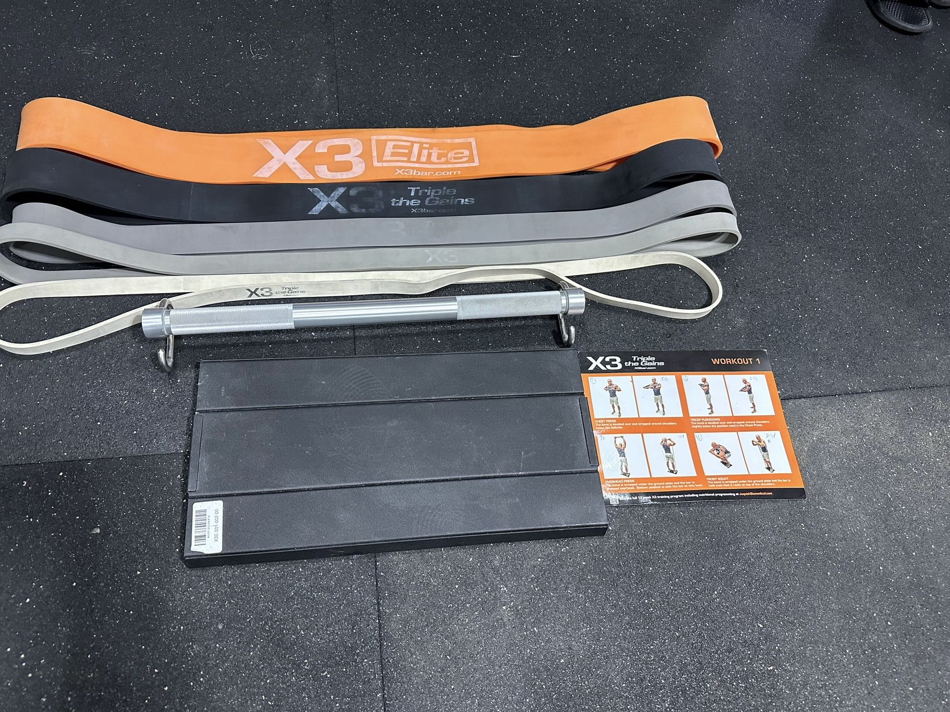 X3 Bar Jaquish Biomedical X3® Elite