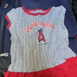Anaheim angels dress toddler size 18m-2t 