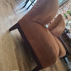 Pair of Like New Casual Armless Chairs