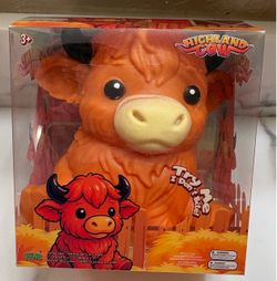 Highland Cow Squishy Fidget Toy 🐮✨