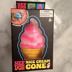 Needoh Nice Cream Cone - Needoh Icecream - Pink