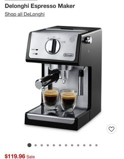 $$$ 90 Delonghi expresso cappuccino maker