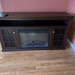 Fireplace TV Stand