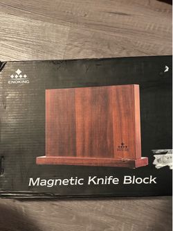 Magnet knife block