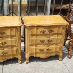 Nitestands  End Tables French Provincial Excellent  $75 Each