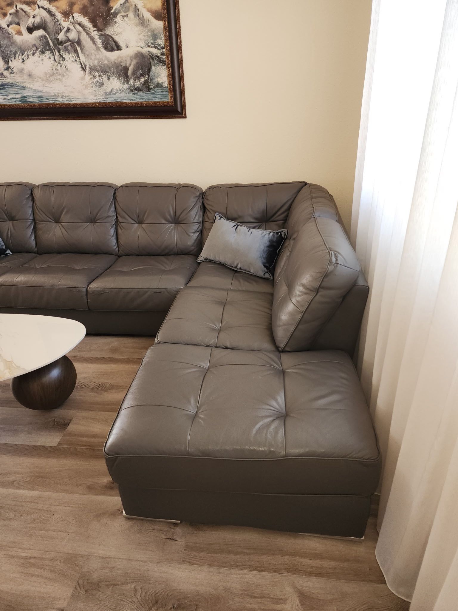 Leather Sofa