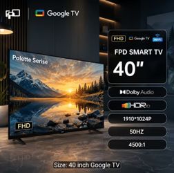 FPD 40-Inch FHD Google Smart TV