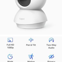 Security w/Motion Detection, 1080P, 2-Way Audio, Night Vision, https://offerup.co/faYXKzQFnY?$deeplink_path=/redirect/ Factory sealed