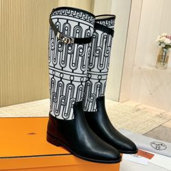 Hermes Women’s Boots With Box 2025 New 