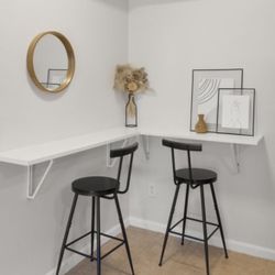 Black Metal Bar Stool Counter Stool