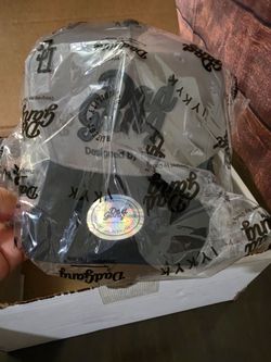 Grey and Black Dad Gang Hat XL