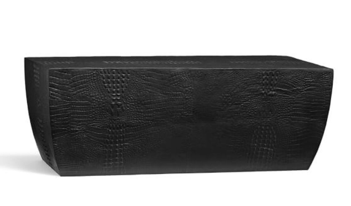 Ken Fulk Pottery Barn Coffee Table (Crocodile)