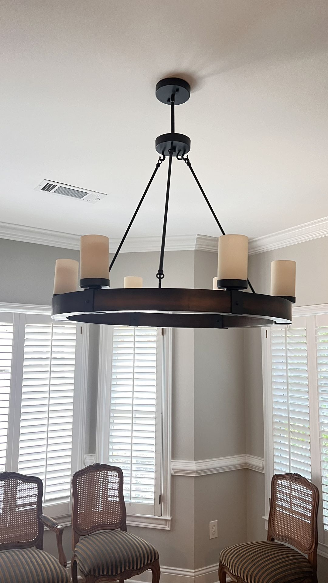 6 Light Round Chandalier