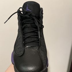 Air Jordan 13 Retro ‘Gatorade’ Trainers In Black And Purple 