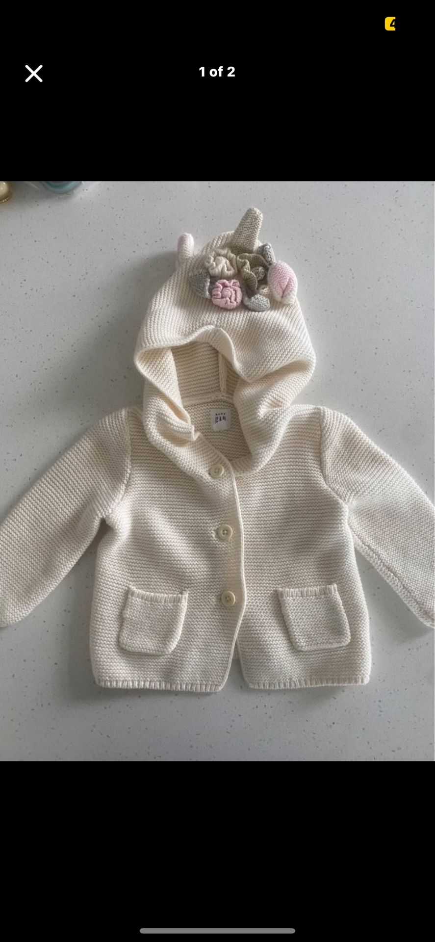 Baby Gap Cardigan 6-12m