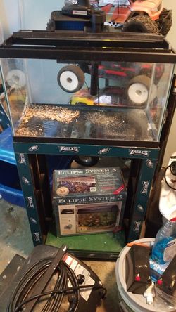 10 gallon fish tank ready to go trade or sale no leaks