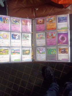 Pokémon TCG Card Collection Binder Page