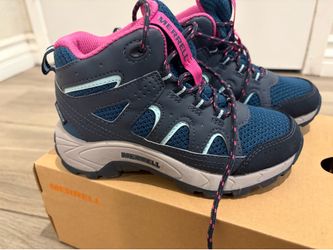MERRELL Trail Boots Girls Size 12