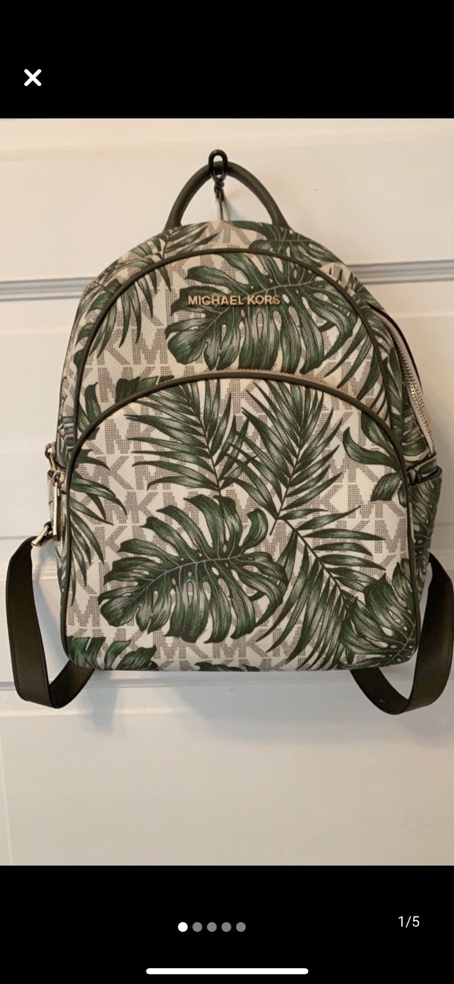 Michael Kors medium backpack purse