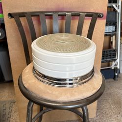 Two Light Fixture 11” Diameter  X 6” Height