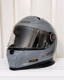 LS2 Vector II FF811 Motorcycle Helmet Size M - Nardo Grey