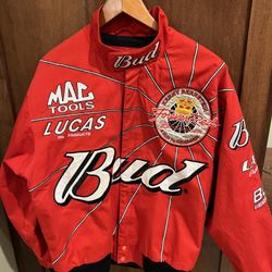 FUN! Budweiser Forever Red 2002 Collectible Jacket - Small