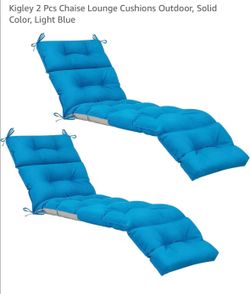 New set of 2 Kingly Chaise Lounge cushions