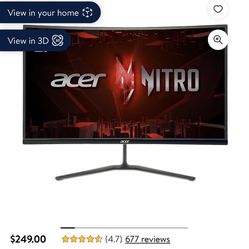 Acer Nitro Monitor 27in 