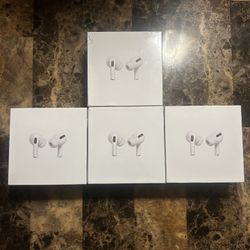 Apple AirPod Pros (ANC) 1/$60, 2/$100