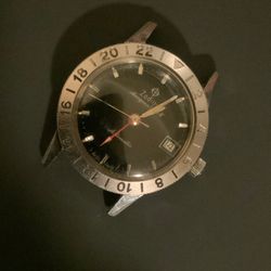 VINTAGE ZODIAC AEROSPACE GMT AUTOMATIC