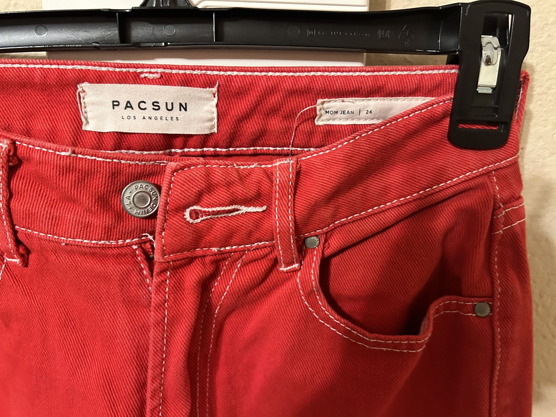 Red Jeans Pacsun