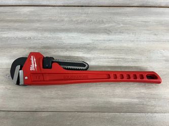 Milwaukee 48-22-7118 18" Aluminum Pipe Wrench Heavy-Duty Hand Tool (PO1022003)