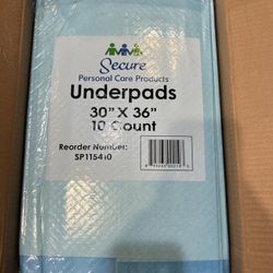 Disposable Underpads 100pcs Per Case 30x36