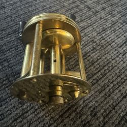 Vintage Pflueger #1944 Fishing Reel & Pole