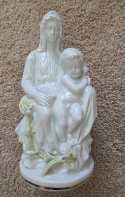 Mary and Jesus figurine