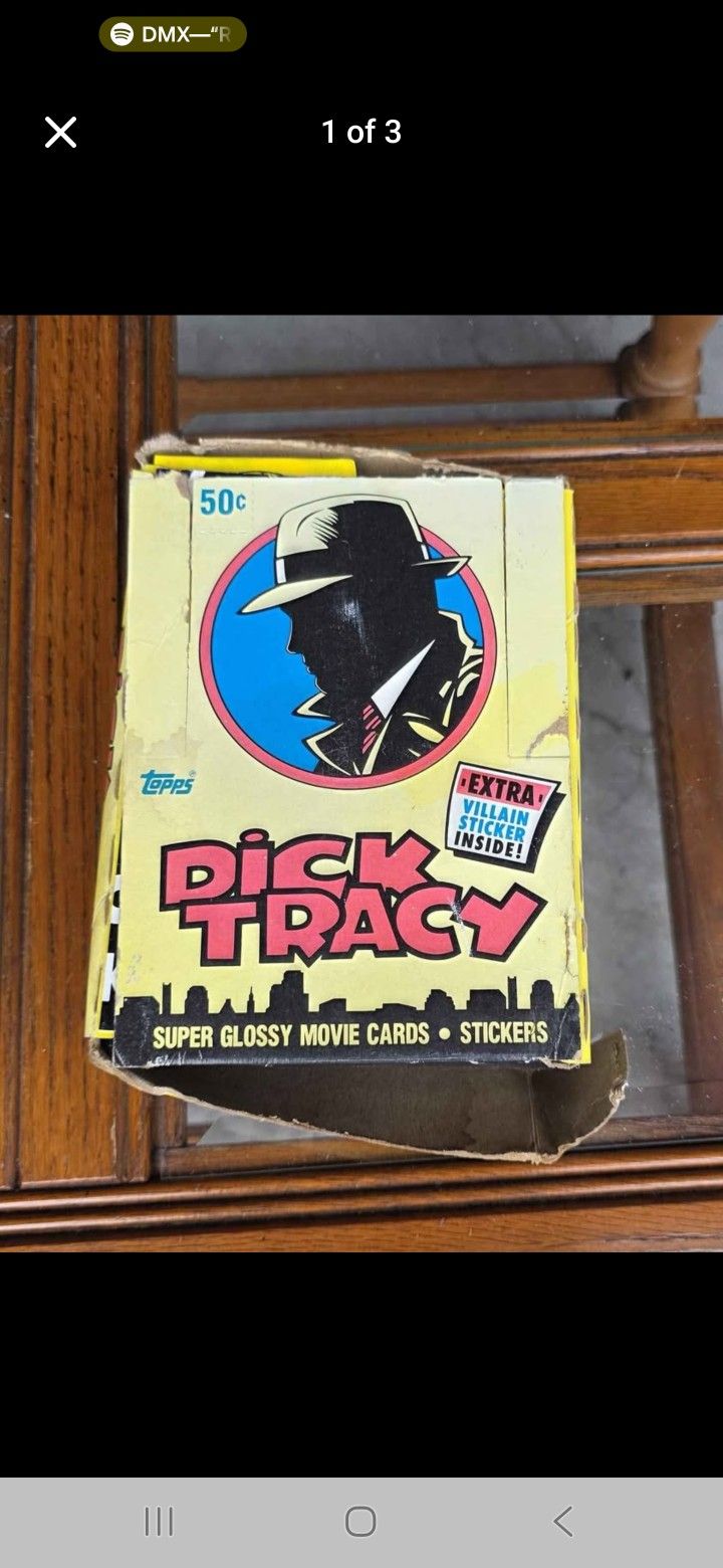 Vintage Dick Tracy Playing Cards - 36 Unopened Packs
