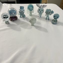Disney Haunted Mansion Mini Funko Pops From 2019 Loose Lot Of 8 Characters 