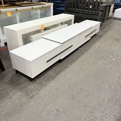 Deformable T V Console in Stretch of 95"-134",