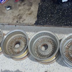 13x7 Wire Spoke Wheel
