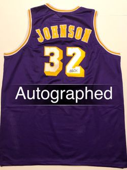 Magic Johnson SIGNED Lakers Jersey w/COA