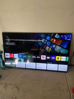 LG 75UP8070PUA 75-Inch 4K Smart TV and swivel wall mount
