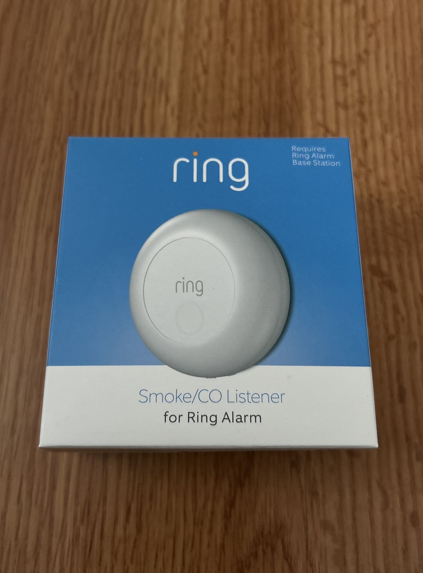 Ring Alarm Smoke & CO Listener - Brand New Sealed