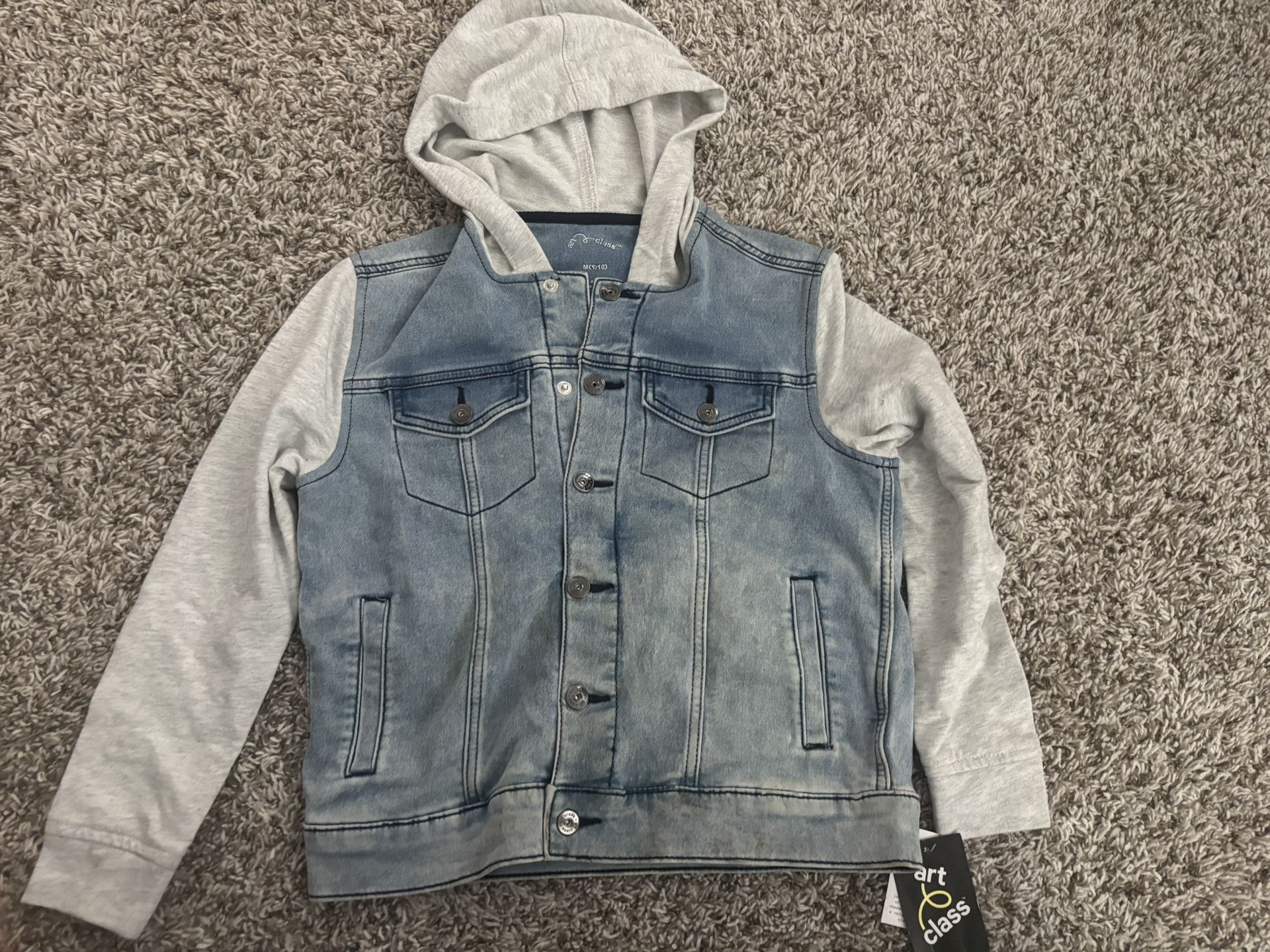 art class denim jacket, M 8/10