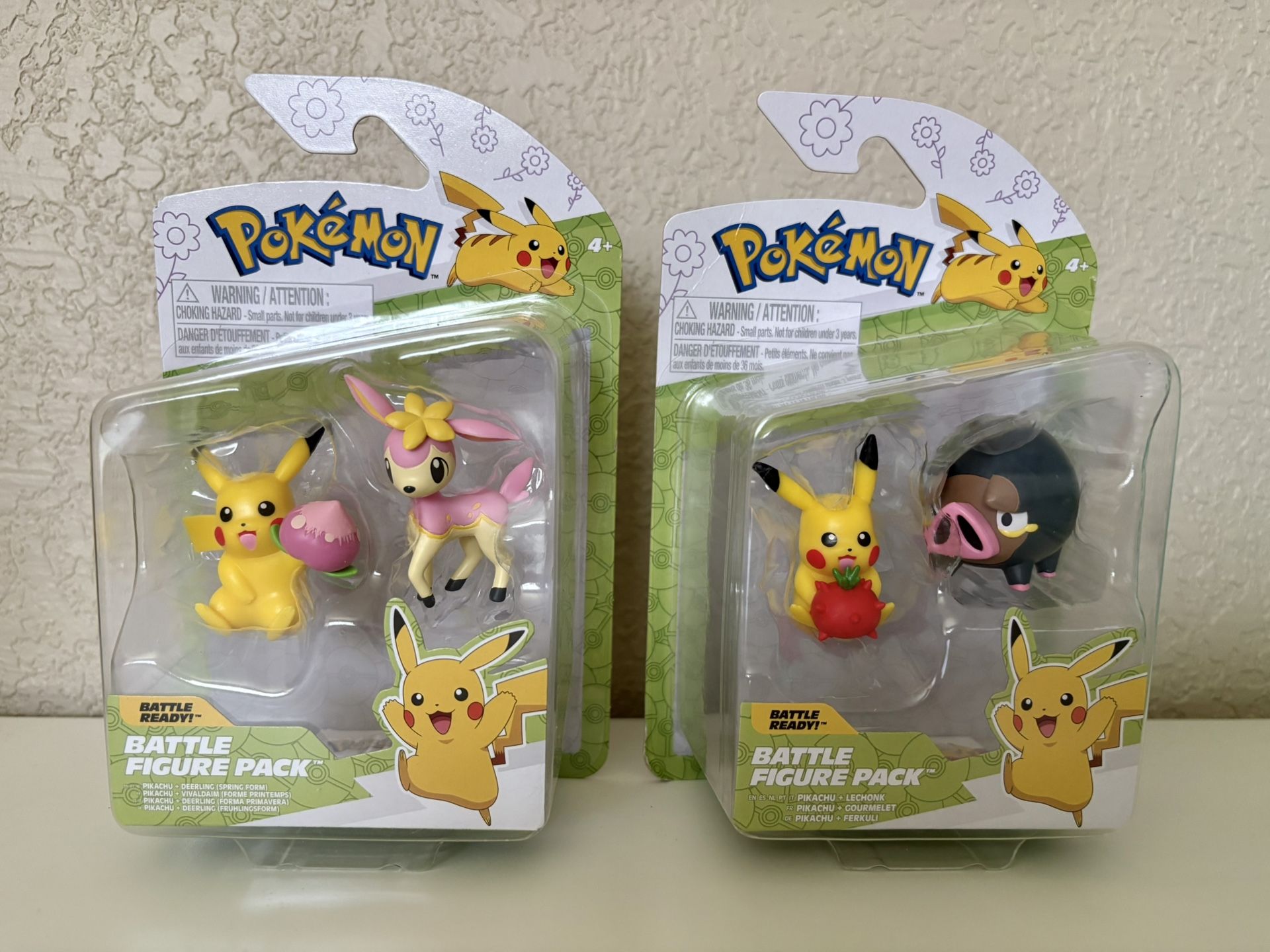 Brand New Pokemon Battle Figure Pack Bundle