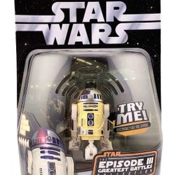 Star Wars Saga Episode 3 Greatest Battles Collection R2-D2 Action Figure Sealed