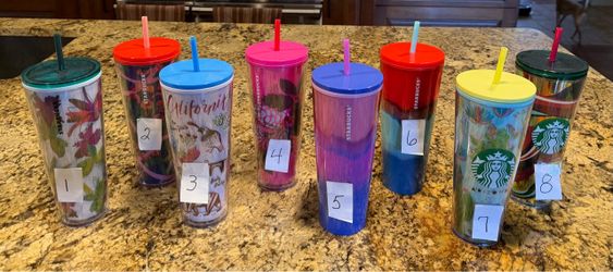 Starbucks Tumblers **LIKE NEW**