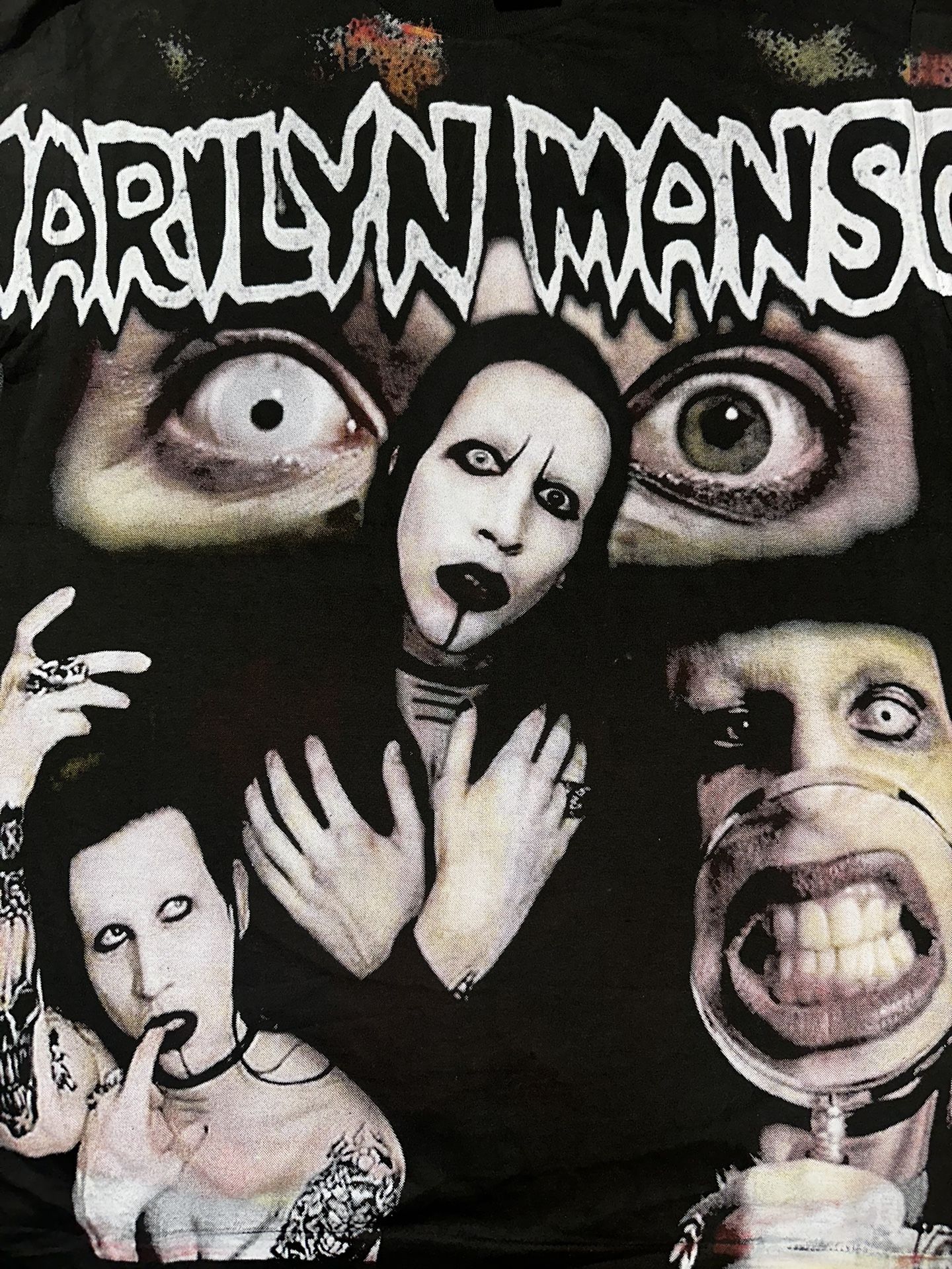 1992 Marilyn Manson Vintage Style Modern Boot AOP Double