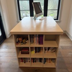 Craft Island/Desk- Pottery Barn. Craft & Office Desk – Large Kids Homework / Studio Table