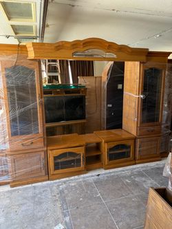 Entertainment center with adjustable with Entertainment center with adjustable with